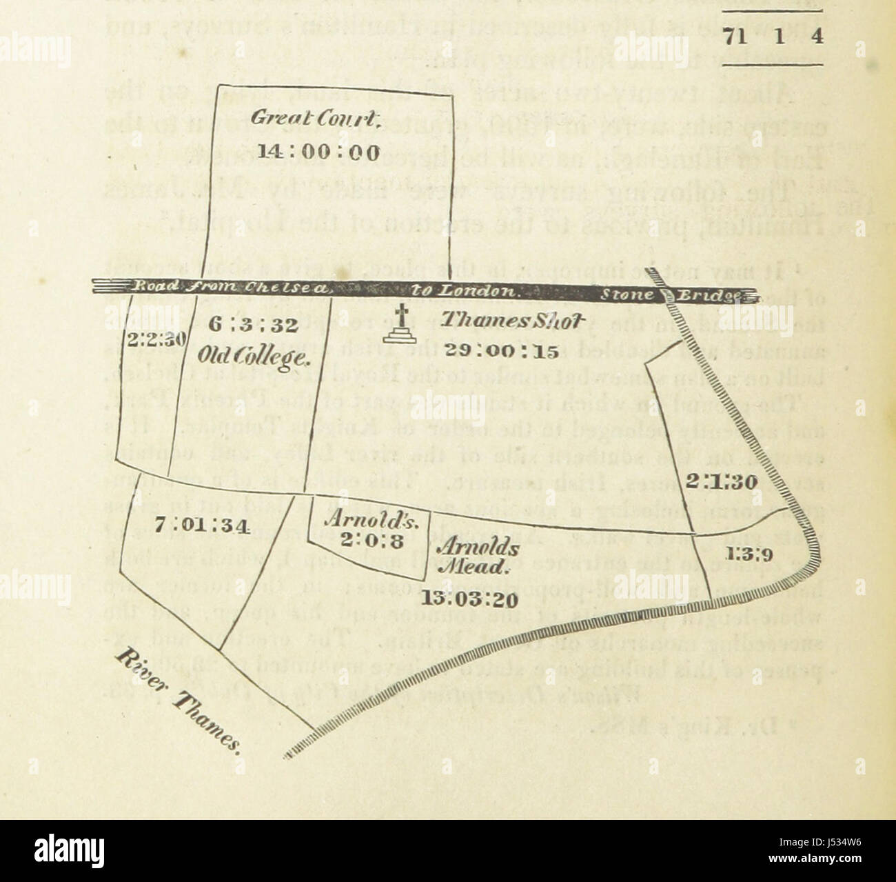 [Une description historique et topographique de Chelsea et ses environs, entrecoupée d'anecdotes biographiques de ... personnes éminentes qui ont résidé à Chelsea.] Banque D'Images