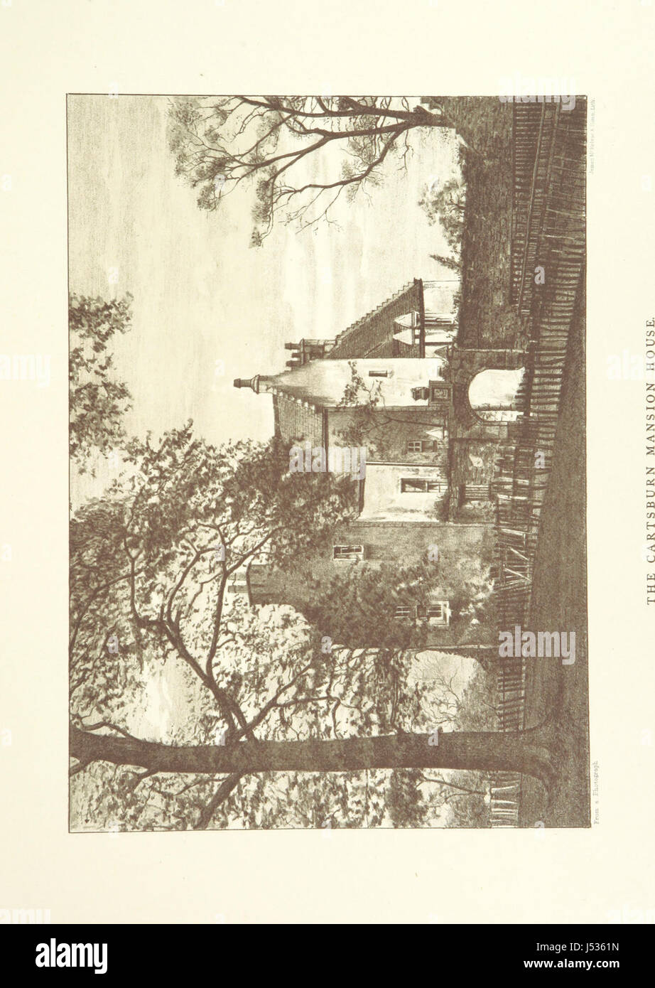 « Views & Reminiscences of Old Greenock » est une œuvre documentant l'histoire de Greenock, en Écosse, présentant des vues historiques et des souvenirs, probablement avec des illustrations ou des descriptions du passé de la ville. Banque D'Images