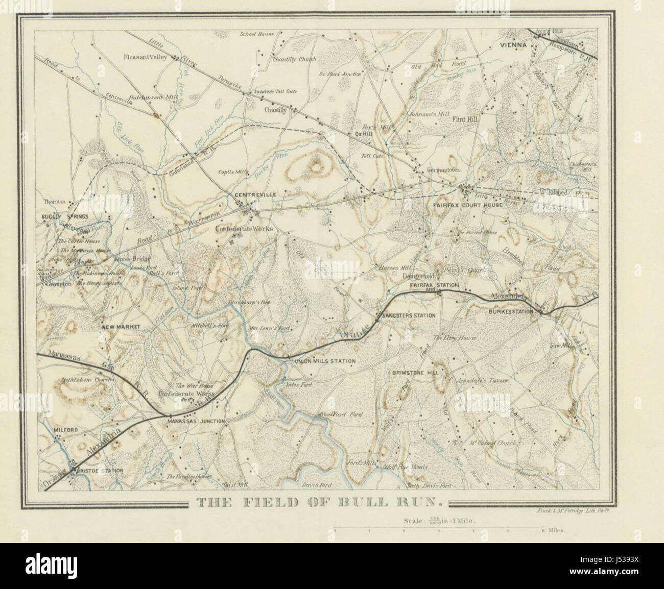 L'Armée de Virginie du Nord en 1862 ... Avec une introduction par John C. des cordes. [Avec des cartes.] Banque D'Images