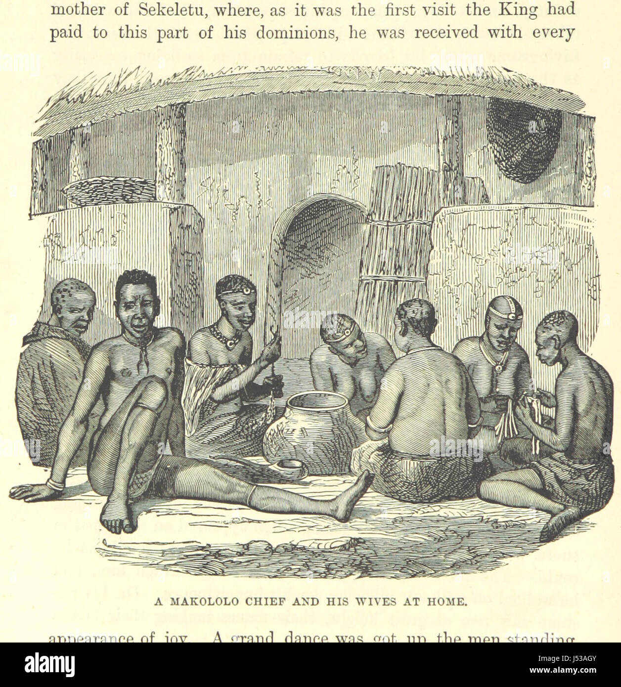 Ce livre raconte les voyages de célèbres explorateurs africains, dont James Bruce, Mungo Park, David Livingstone et Henry Morton Stanley. Il met en lumière leurs contributions significatives à l'exploration de l'Afrique, avec des illustrations détaillées illustrant leurs aventures et leurs découvertes. Banque D'Images
