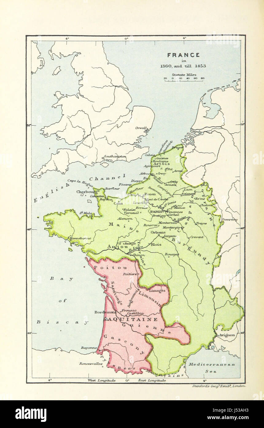 Histoire de l'Angleterre et l'Empire Britannique : ... un enregistrement de l'ordre constitutionnel, ... militaire, ... et des événements littéraires à partir de la C.-B. à 55 A.D. 1890 ... Avec des cartes et des tableaux de généalogie Banque D'Images