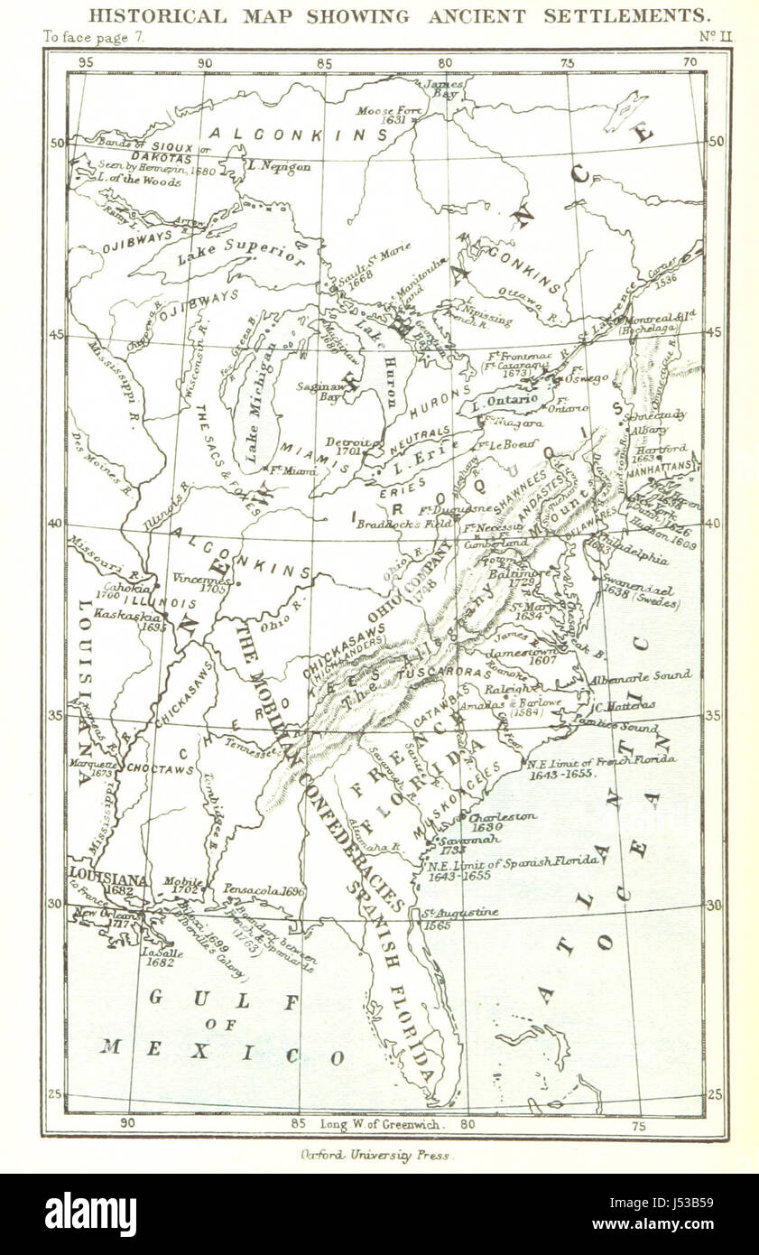 Géographie de la Dominion du Canada et de Terre-Neuve ... Avec dix cartes, etc Banque D'Images