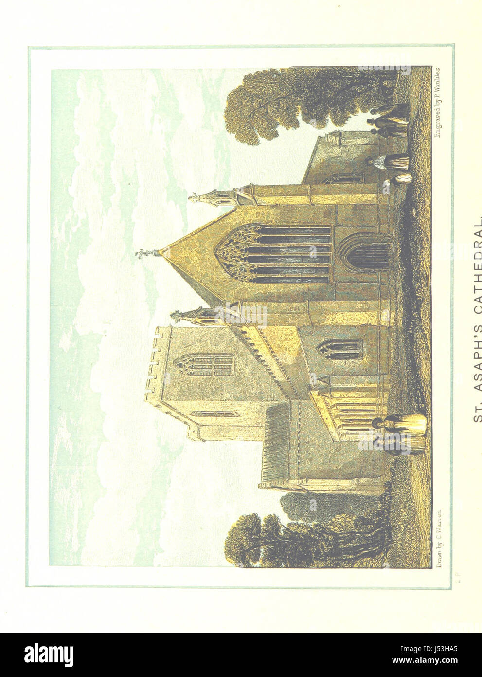 [Galles, Nord.-cathédrales.] Ward et Lock's Illustrated Guide historique pour les cathédrales du nord du Pays de Galles, etc. Banque D'Images