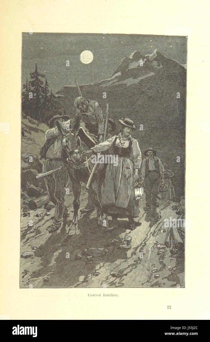 « La Suisse inconnue » se traduit par « Suisse inconnue », un livre ou une œuvre qui peut explorer des aspects moins connus de la Suisse, en se concentrant éventuellement sur ses paysages cachés, son histoire ou sa culture. Banque D'Images