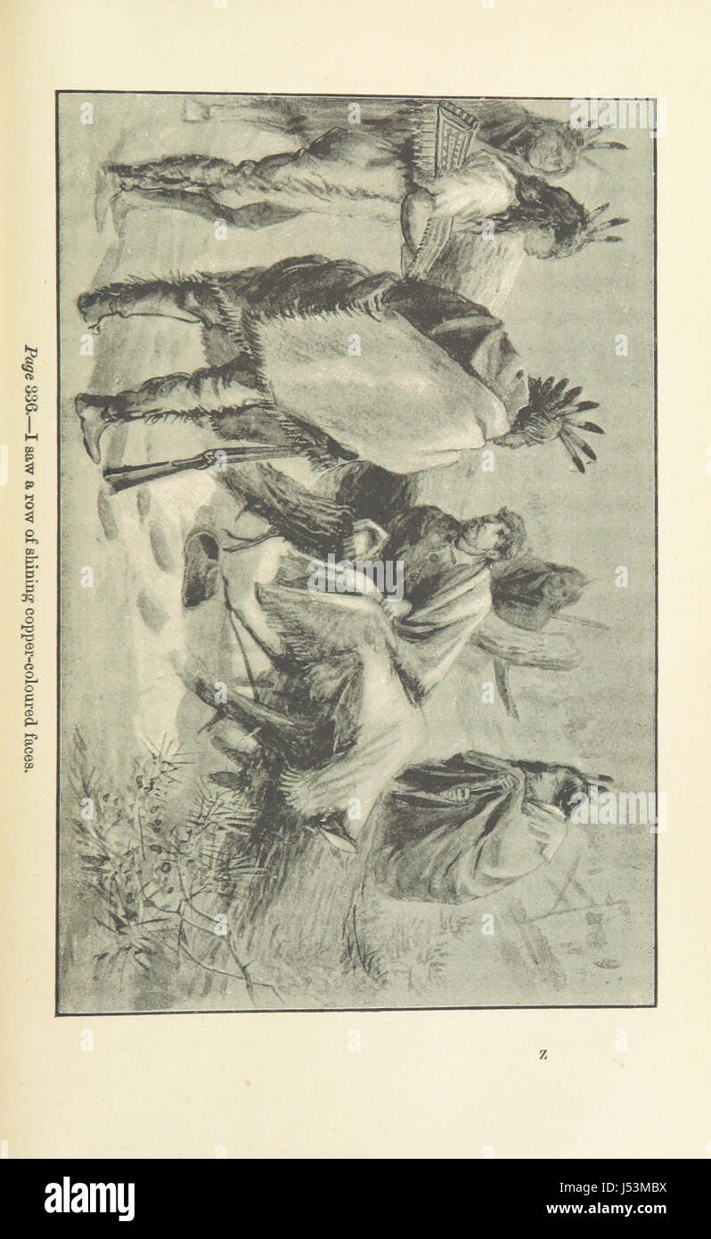 Cet ouvrage décrit les sports et les aventures des tribus amérindiennes, accompagné d'illustrations. Il donne un aperçu des pratiques culturelles, des traditions sportives et des activités d'aventure qui font partie intégrante de la vie autochtone. Banque D'Images