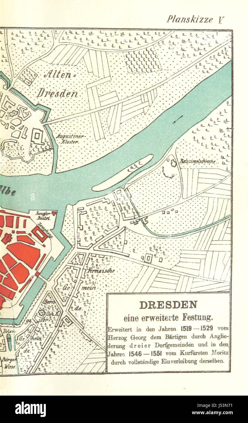 Image prise à partir de la page 37 de 'Die geschichtliche Entwickelung der ... Residenzstadt Dresden ... Mit ... Illustrationen, etc' Banque D'Images