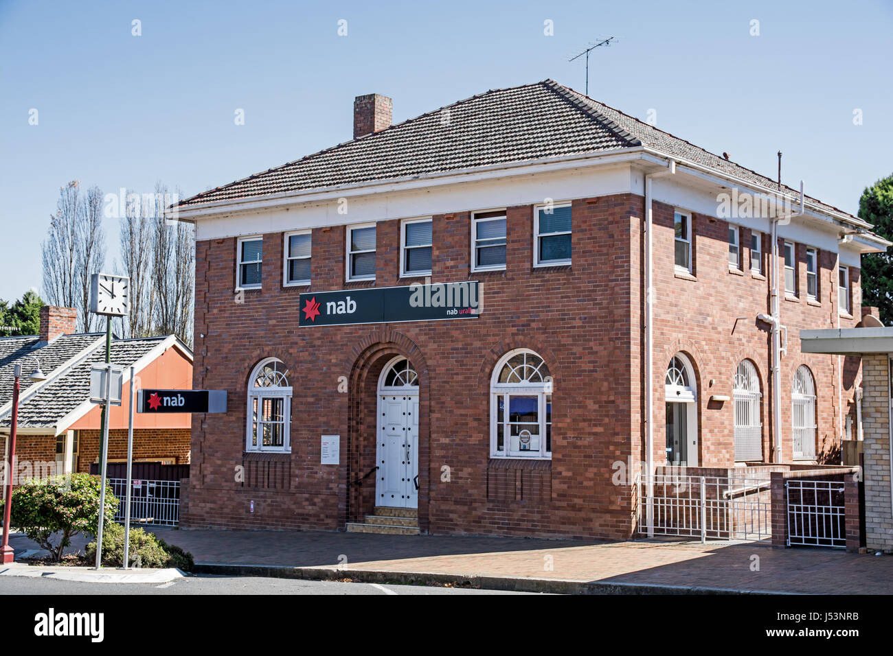 National Australia Bank,Bridge Street Uralla Australie NSW. Banque D'Images