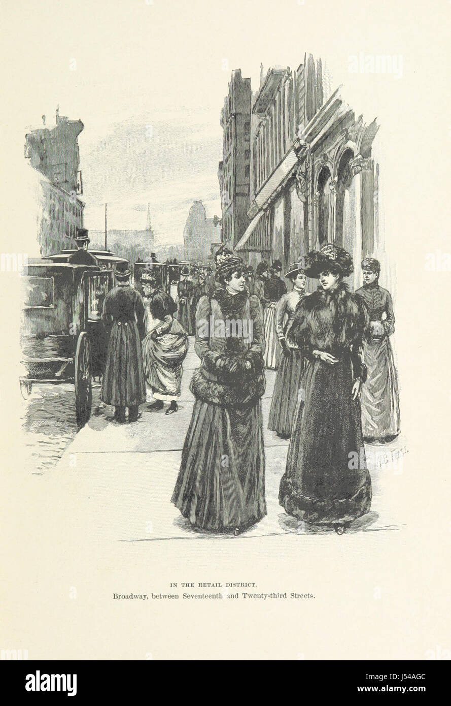 Image prise à partir de la page 41 de "la grande rue du monde. Par R. H. Davis, Andrew Lang, F. Sarcey, etc. illustré par A. B. Frost, E. Tito, etc' Banque D'Images