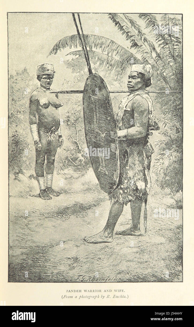 Voyages en Afrique au cours des années 1875-1878 (1879-1883-1882-1886) ... Traduit de l'allemand par A. H. Keane ... Illustré Banque D'Images