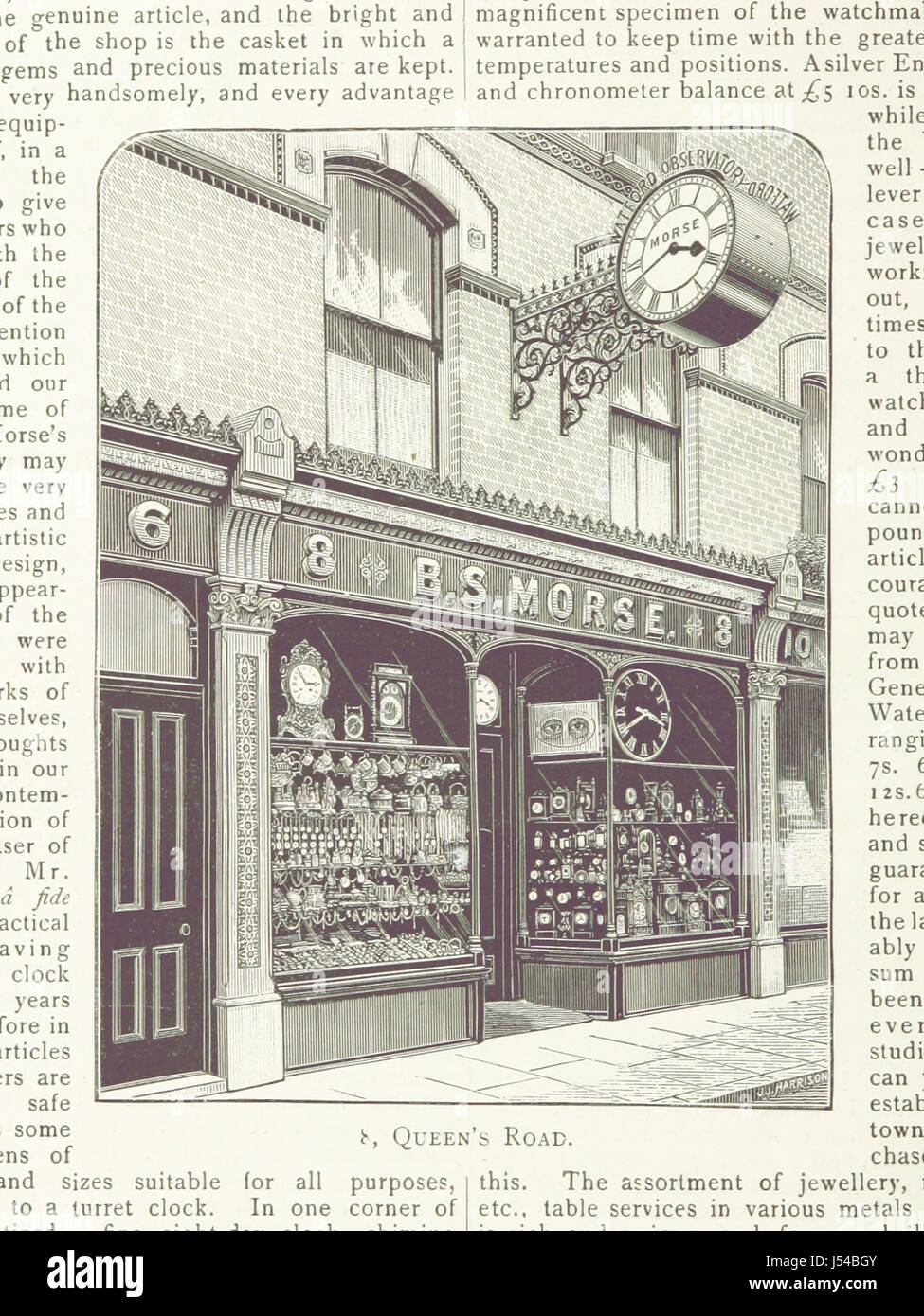 Watford en 1891. L'Illustre, descriptif, et commerciale, y compris Rickmansworth, etc Banque D'Images