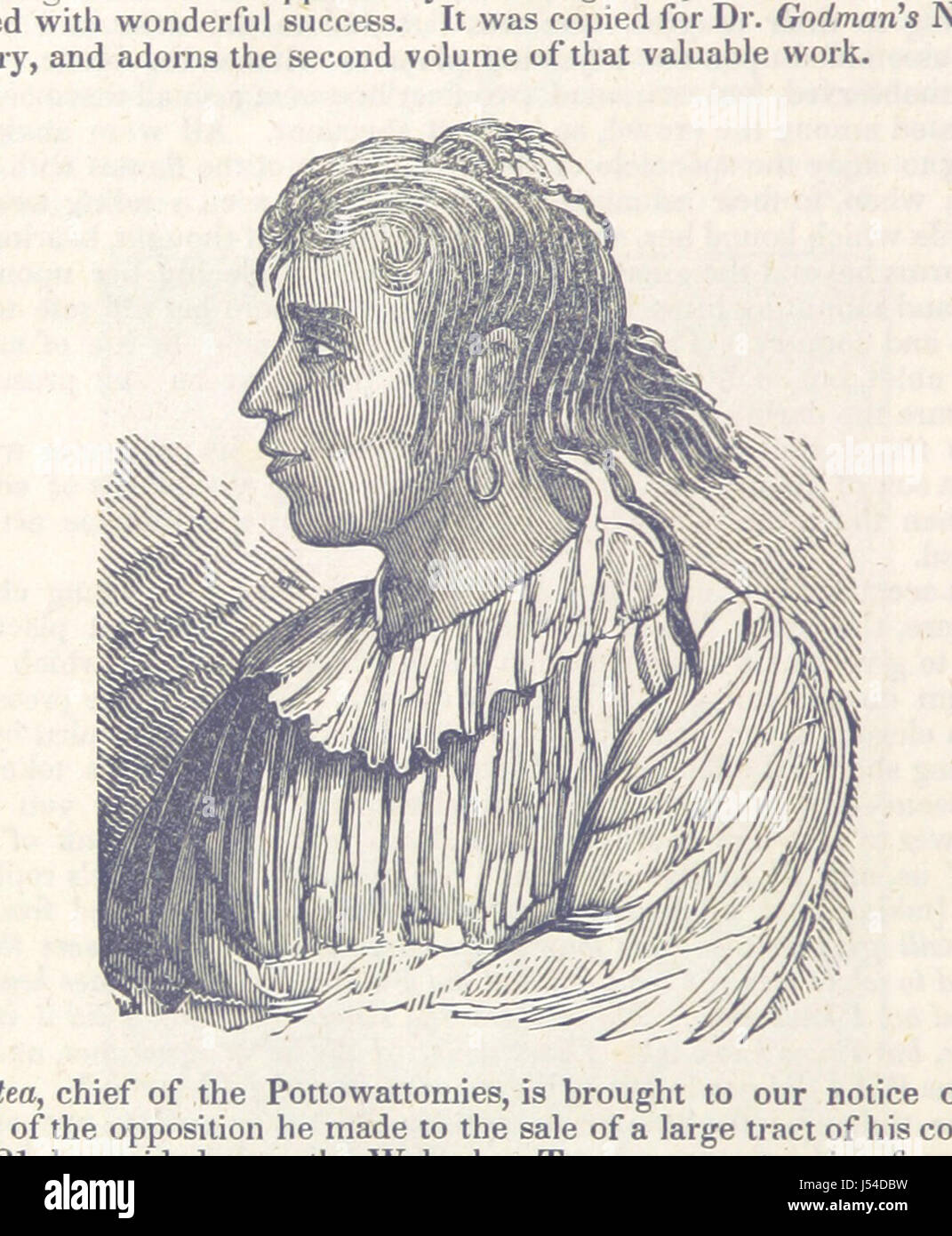 Le Livre des Indiens d'Amérique du Nord, comprenant des détails dans la vie d'environ cinq cents chefs et d'autres les plus distingués parmi eux, etc Banque D'Images