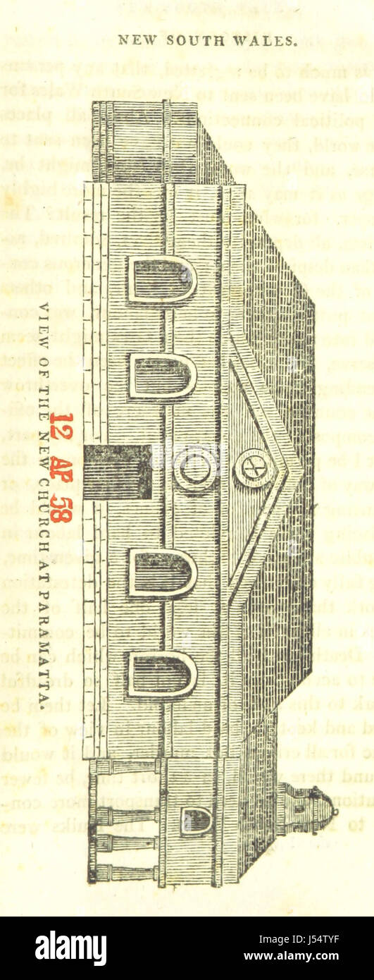 L'histoire de la Nouvelle Galles du Sud, y compris Botany Bay, Port Jackson, Pamaratta [sic], Sydney, et toutes ses dépendances ... avec les coutumes et les mœurs des indigènes, et d'un compte de la colonie anglaise, depuis sa fondation jusqu'à l'heure actuelle ... Enrichi avec des tirages couleur ... Banque D'Images