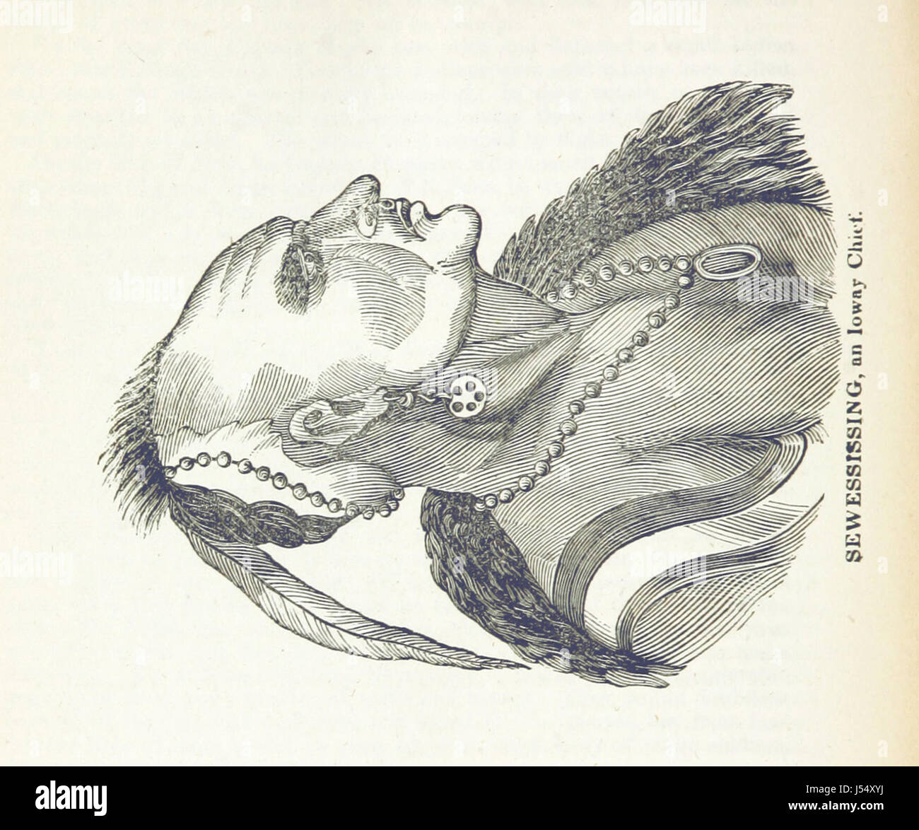 [Biographie et l'histoire des Indiens d'Amérique du Nord ... également l'histoire de leurs guerres ... De même présentant une analyse de la ... les auteurs, qui ont écrit sur ... le premier peuplement de l'Amérique. Troisième édition, avec des additions et corrections ... ... ... gravures.] Banque D'Images