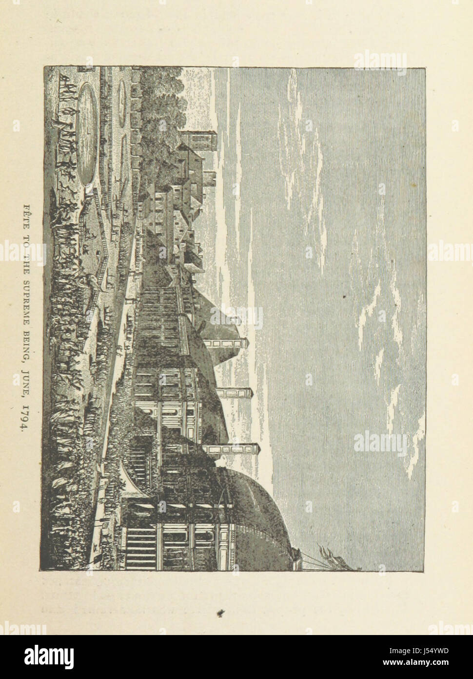 L'histoire de la Révolution française, de 1789 à 1795 ; ou un pays sans Dieu Banque D'Images