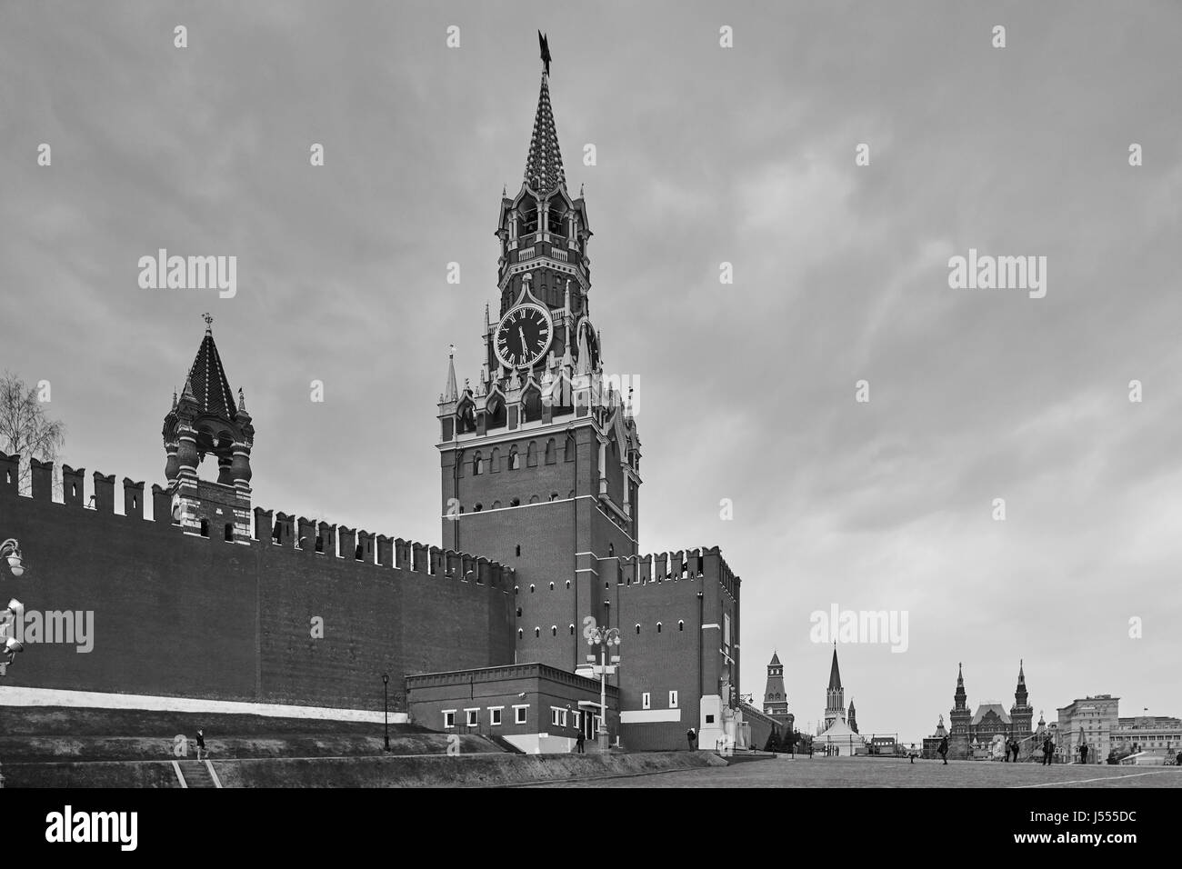 Moscou - 04,04,2017 : la place Rouge à Moscou Banque D'Images
