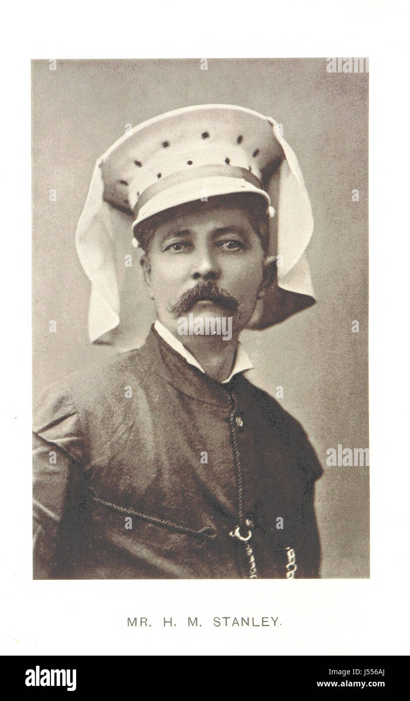 Une visite à Stanley's Rear-Guard à grands Barttelot, le camp sur le Aruhwimi avec un compte de river-vie sur le Congo ... Avec des portraits et autres illustrations Banque D'Images