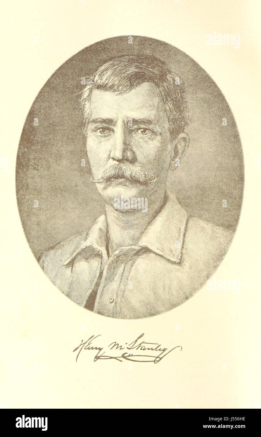 Beaucoup de voyageurs, de l'Afrique Mungo Park et Bruce Livingstone et Stanley ... Avec des illustrations ... Banque D'Images