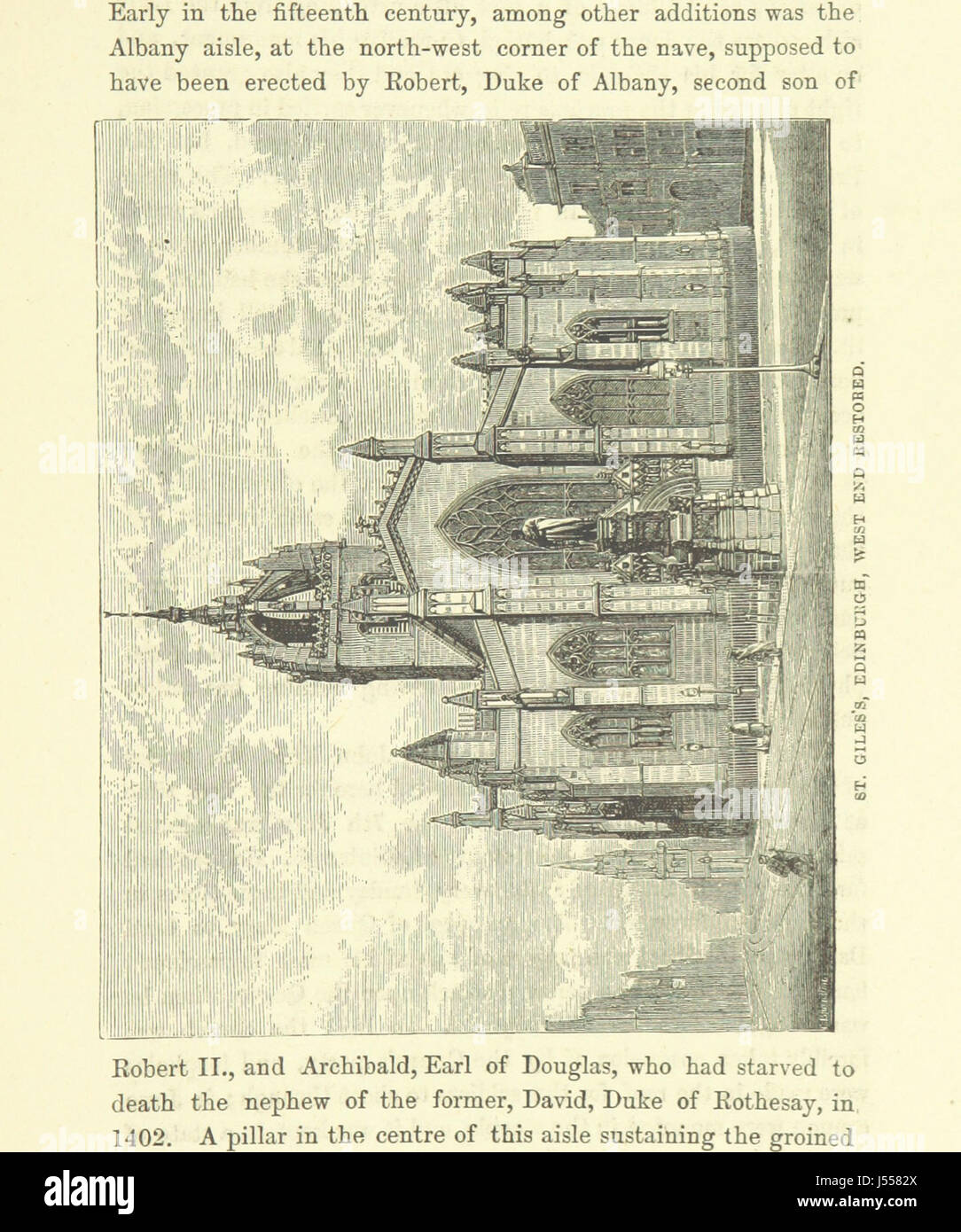 [Scotch cathédrales.] Ward et Lock's Illustrated Guide historique à la Scotch de cathédrales, etc. Banque D'Images