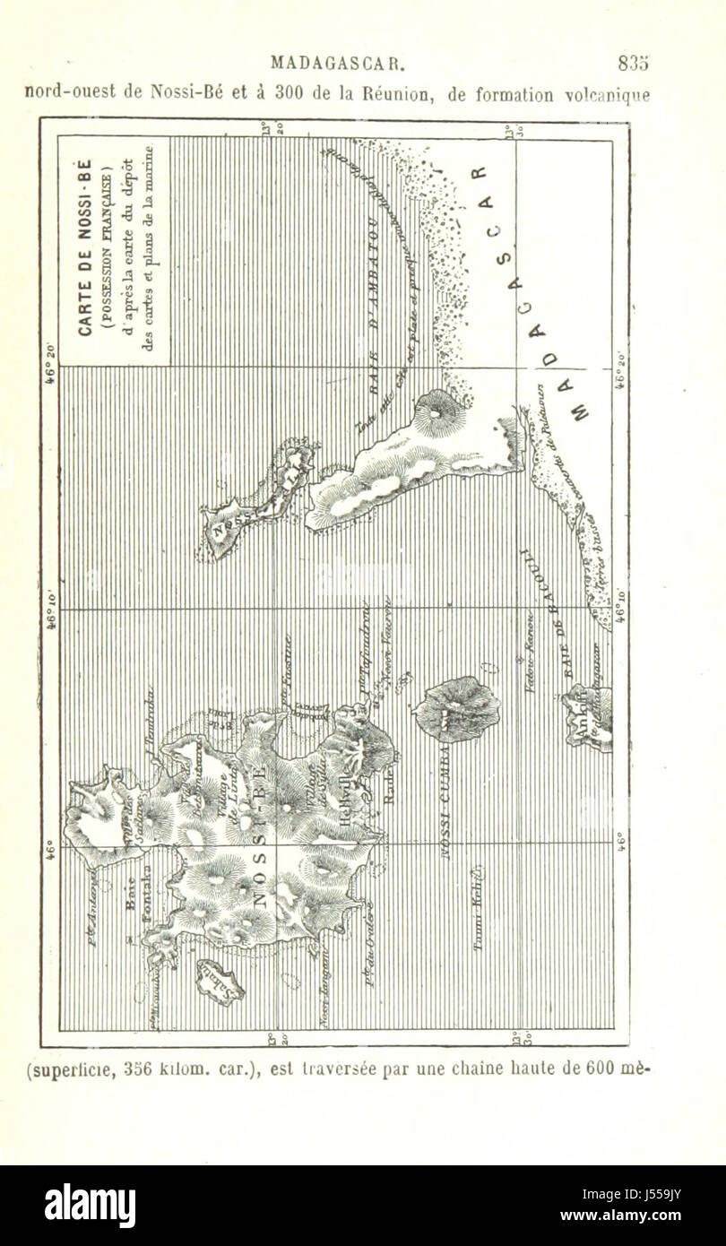 'L'Afrique. Choix de lectures de gÃ©ographie' est un livre français du XIXe siècle, proposant une sélection de lectures sur la géographie africaine. La sixième édition couvre différentes régions d’Afrique et leur exploration. Banque D'Images