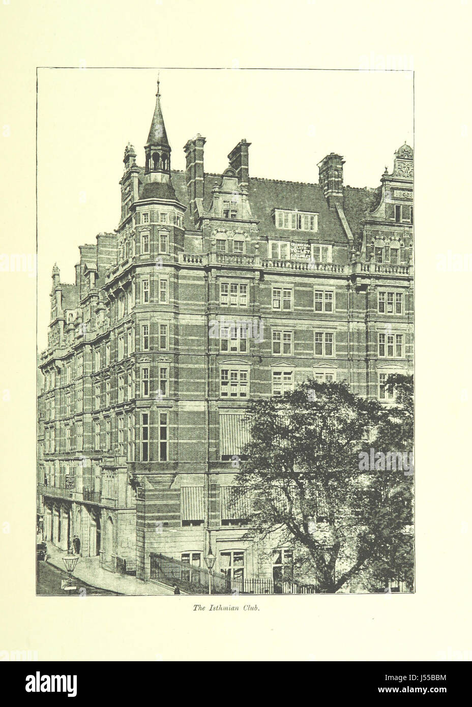 'Club-Land' explore les clubs privés et sociaux de Londres et des villes provinciales en Grande-Bretagne, offrant un regard sur la culture de la vie de club. Il comprend des illustrations et un chapitre détaillant les clubs d'Édimbourg et de Glasgow, soulignant leur rôle dans la société britannique. Banque D'Images