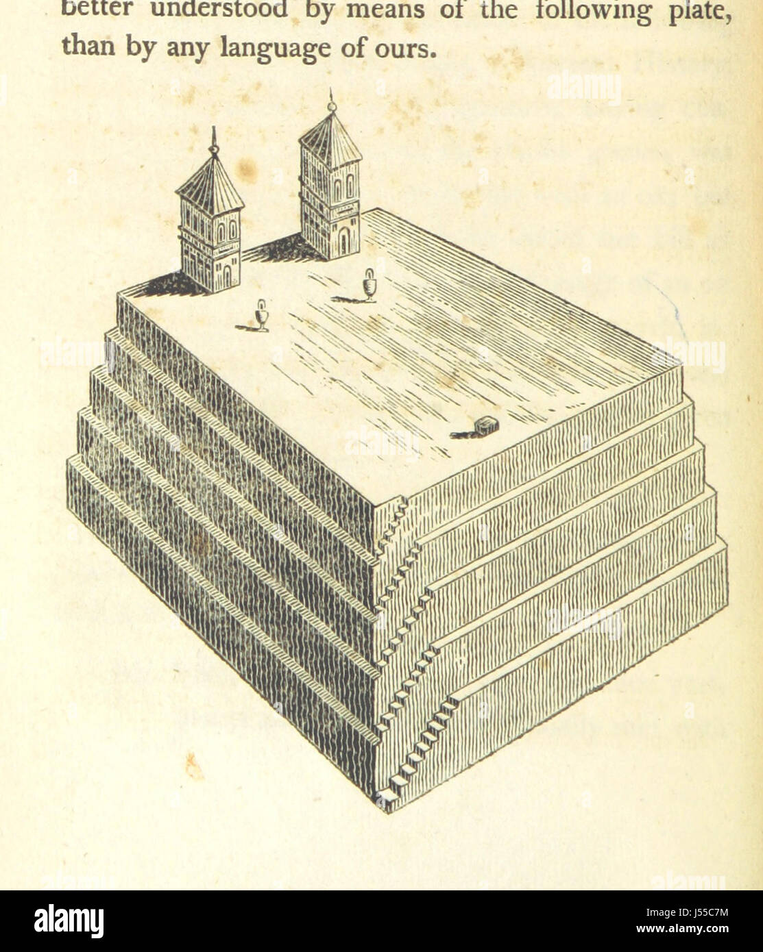 Image prise à partir de la page 96 de "recherches sur l'Amérique ; être une tentative de régler certains points relatifs aux aborigènes d'Amérique, &c. ... Par un officier de l'armée des États-Unis [c.-à-d. James H.] MacCulloh' Banque D'Images