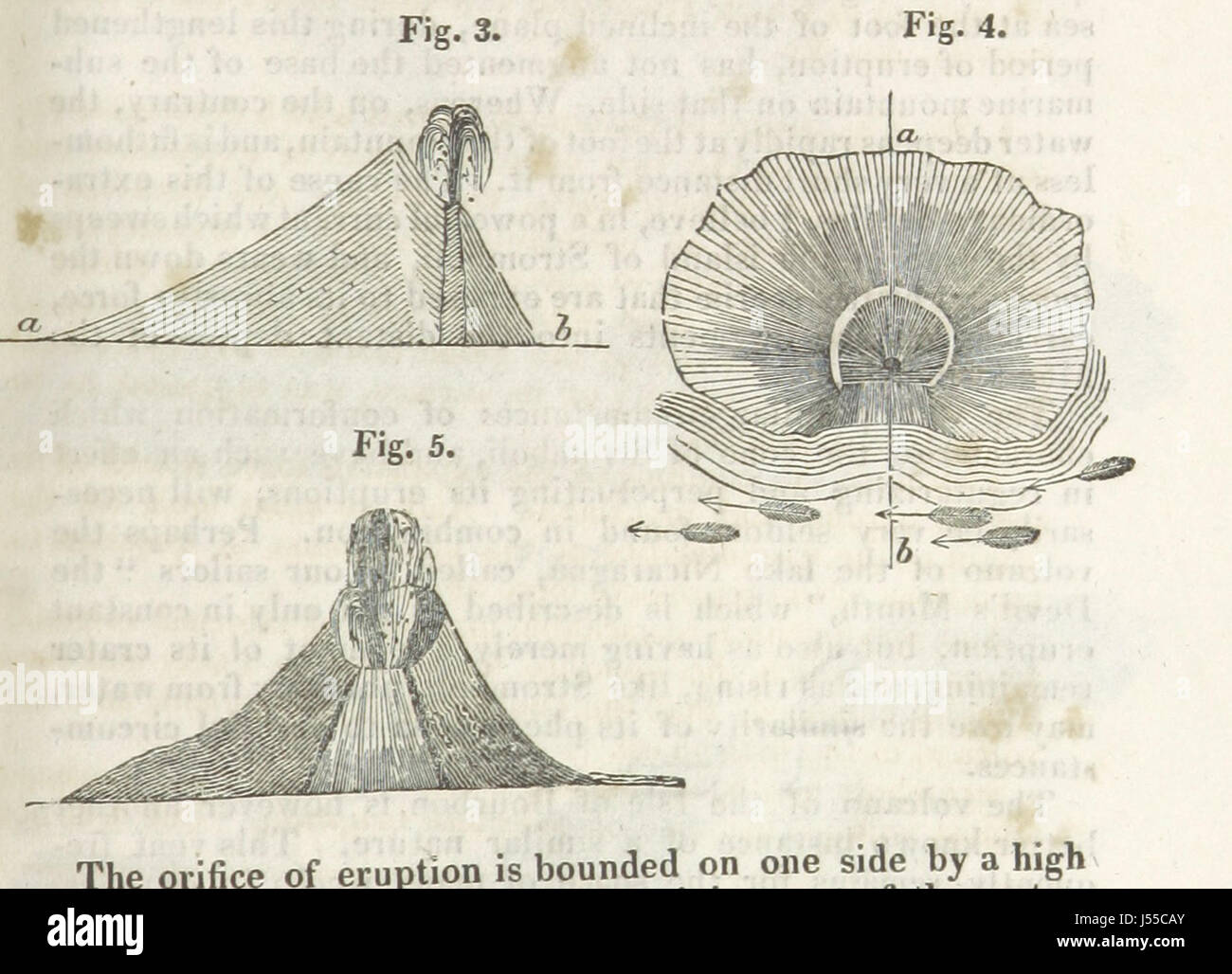 Considérations sur les volcans, les causes probables des phénomènes, les lois qui déterminent leur marche, la disposition de leurs produits, et de leur lien avec l'état actuel et l'histoire de la planète, conduisant à la mise en place d'une nouvelle théorie de la terre Banque D'Images