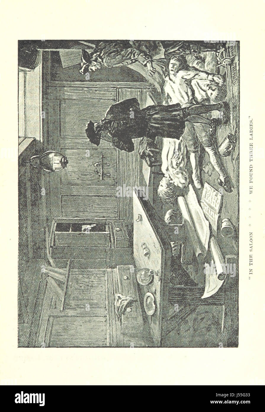 Image prise à partir de la page 147 de "le Faucon doré ; ou les errances de John Malcolm, etc' Banque D'Images