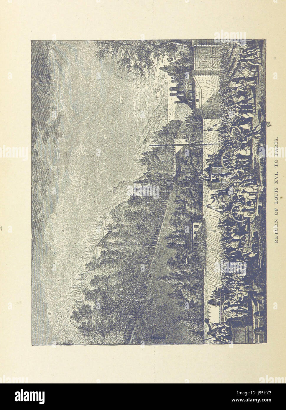 L'histoire de la Révolution française, de 1789 à 1795 ; ou un pays sans Dieu Banque D'Images