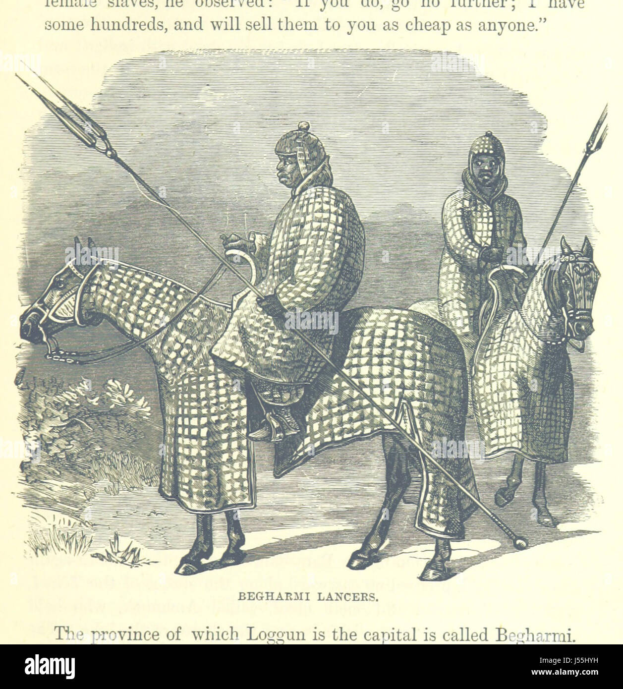 Beaucoup de voyageurs, de l'Afrique Mungo Park et Bruce Livingstone et Stanley ... Avec des illustrations ... Banque D'Images