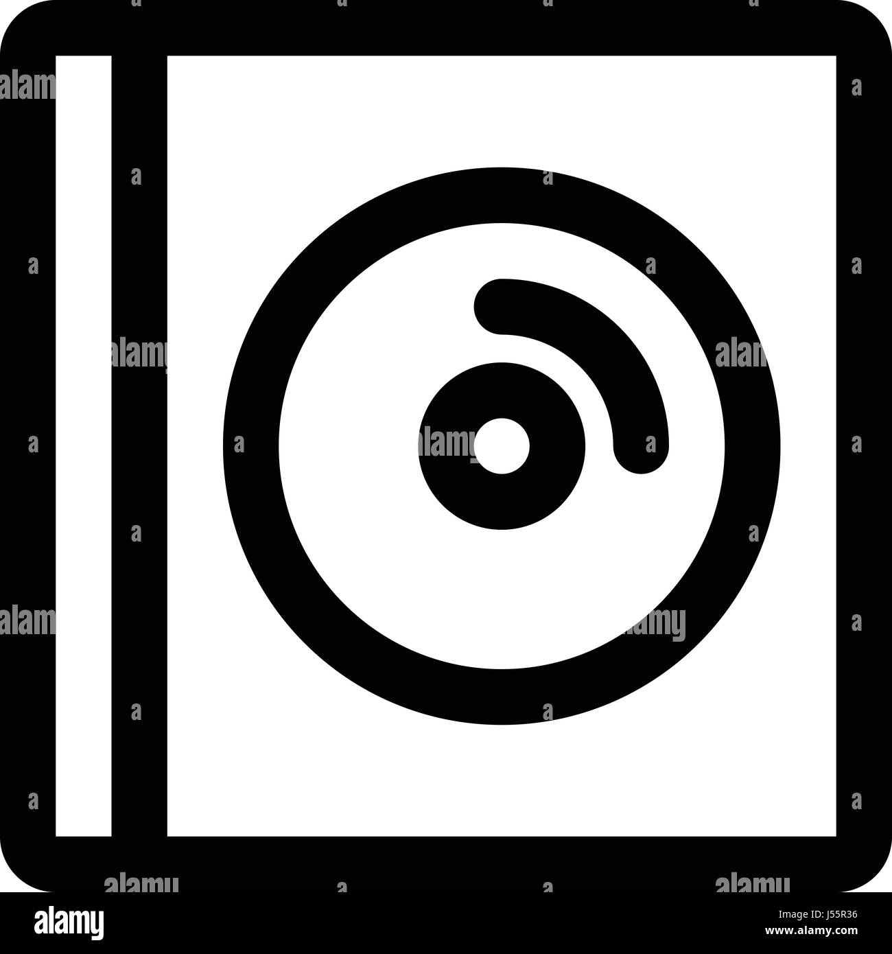 CD en cas Illustration de Vecteur