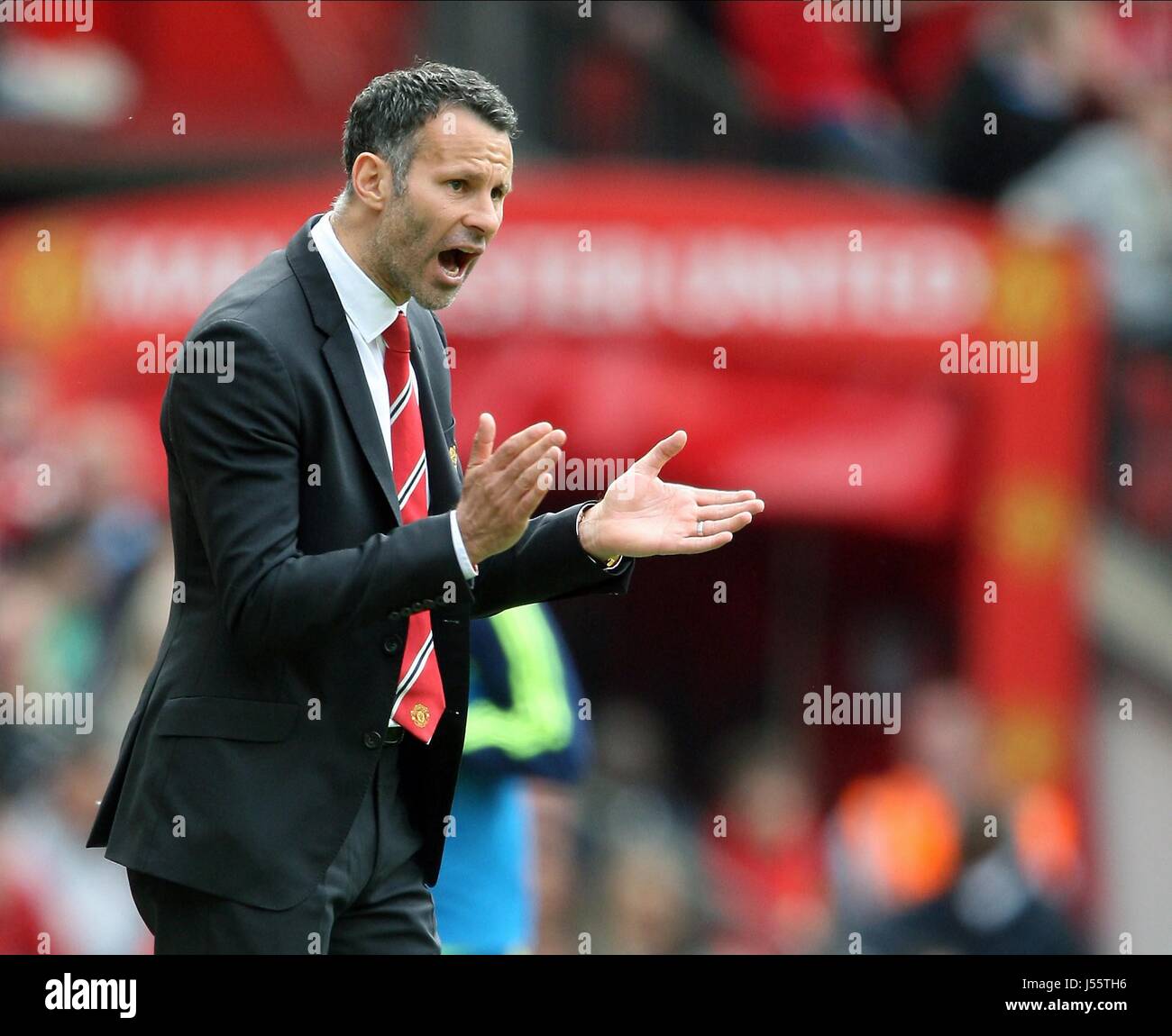 RYAN GIGGS MANCHESTER UNITED V SUNDERLAND OLD TRAFFORD MANCHESTER EN ANGLETERRE 03 Mai 2014 Banque D'Images