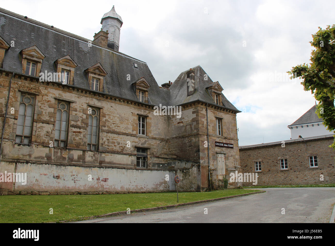 Un ancien couvent à Quimperlé (France) Banque D'Images