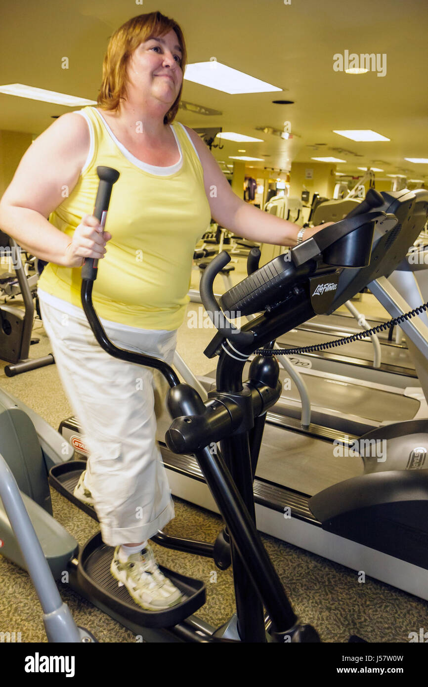 Orlando Florida, International Drive, The Peabody Orlando, hôtel hôtels hôtels motels Inn motel, club de santé, hispanique latin Latino ethno immigrants immig Banque D'Images