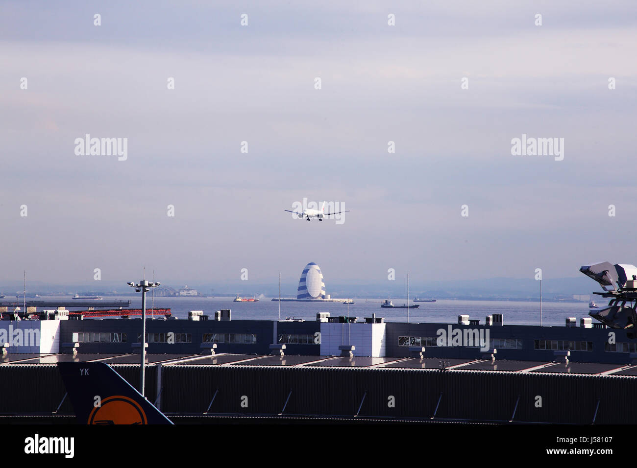 L'aéroport de Haneda, Tokyo Banque D'Images