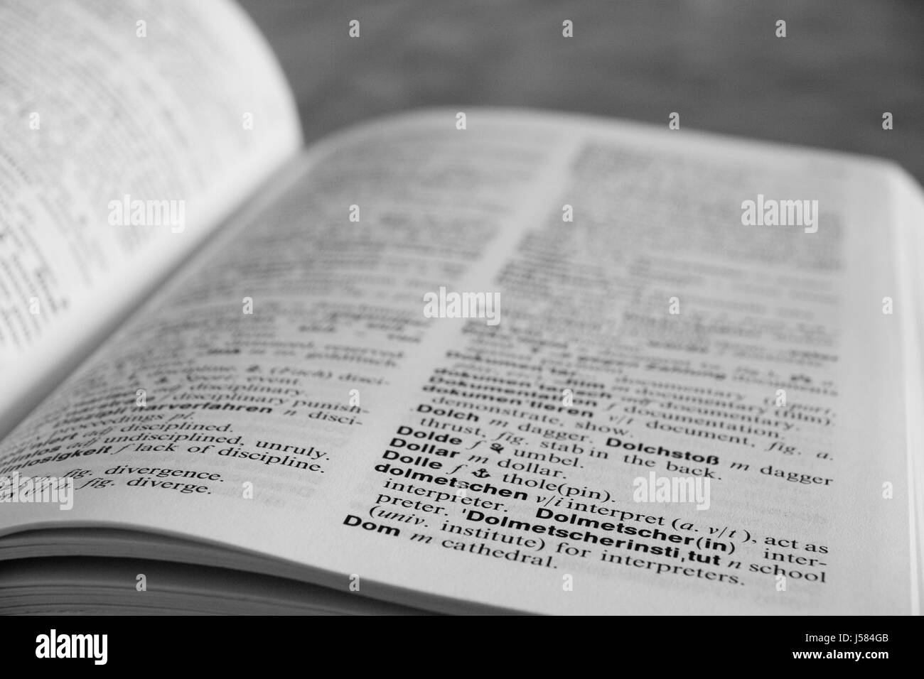 Pocket book Banque d'images noir et blanc - Alamy