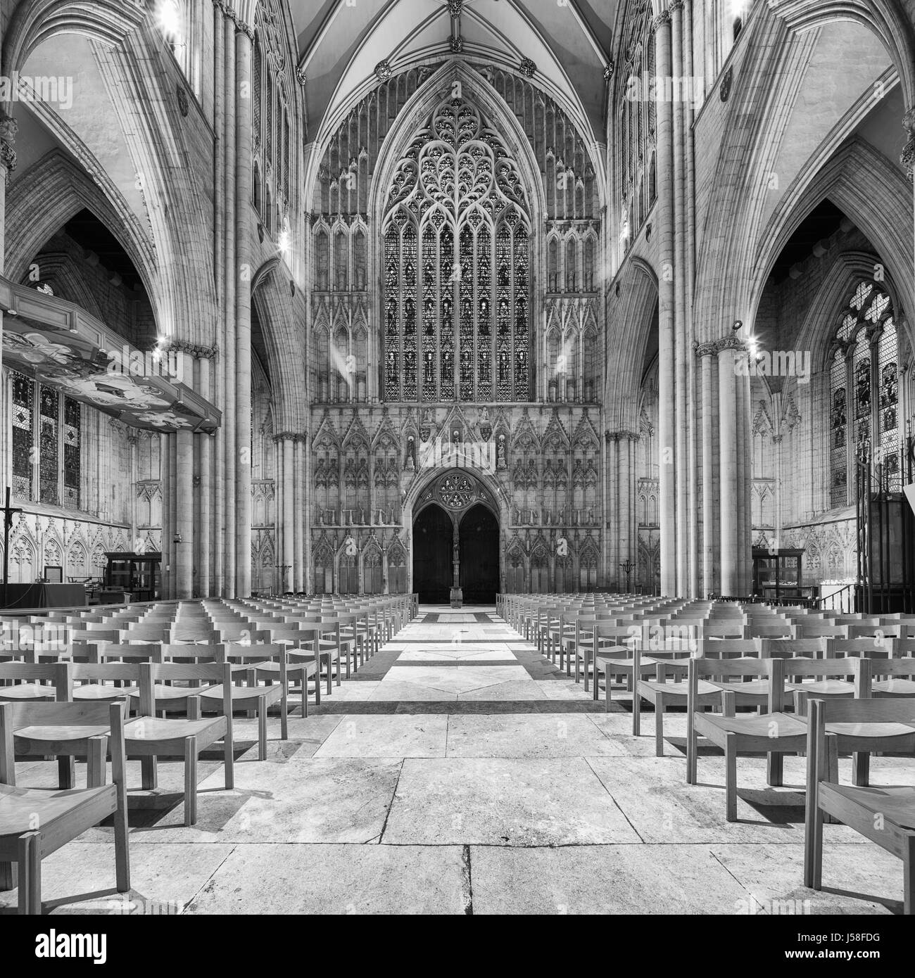 York Minster Banque D'Images