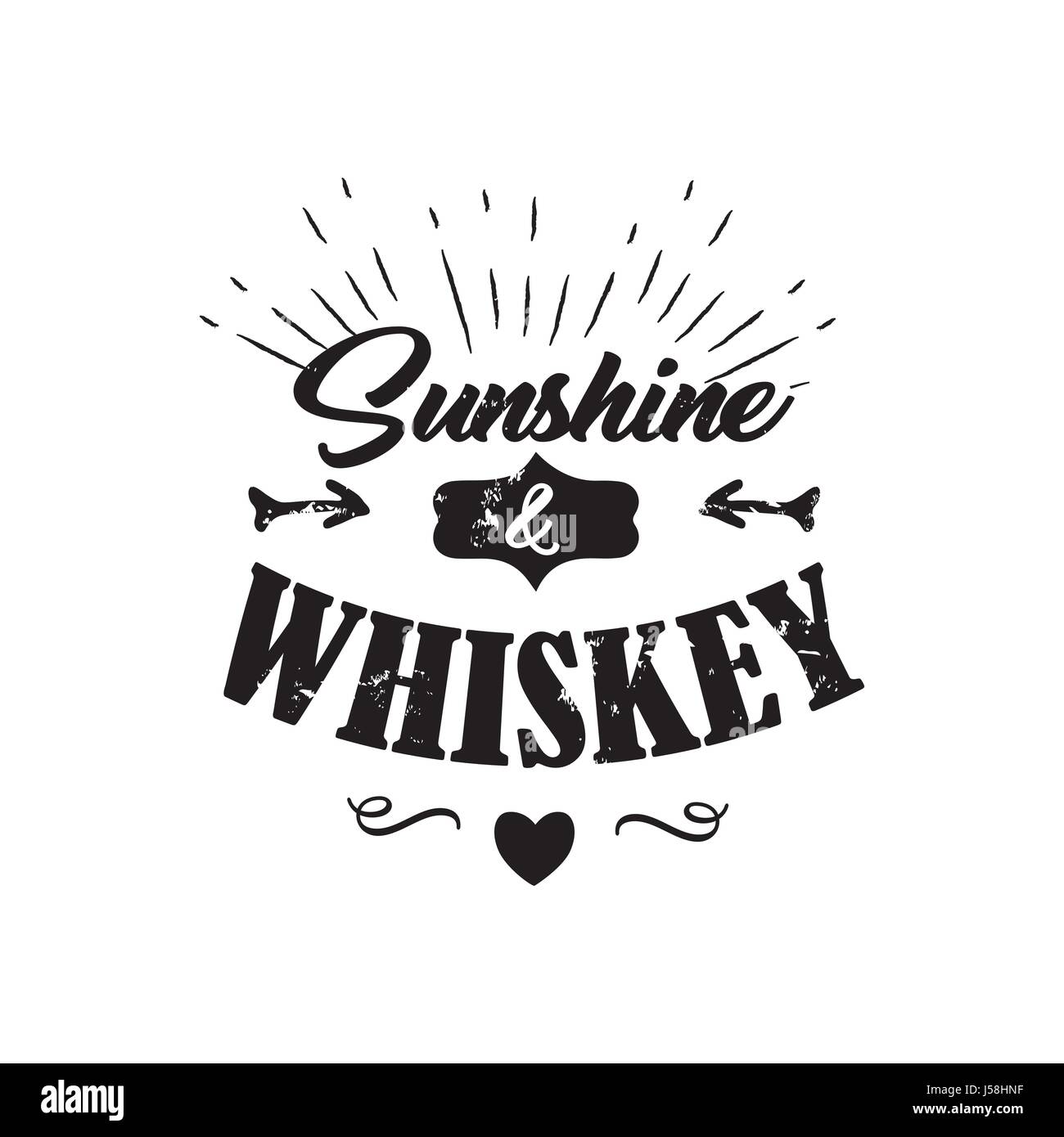 Badge vecteur whiskey Illustration de Vecteur