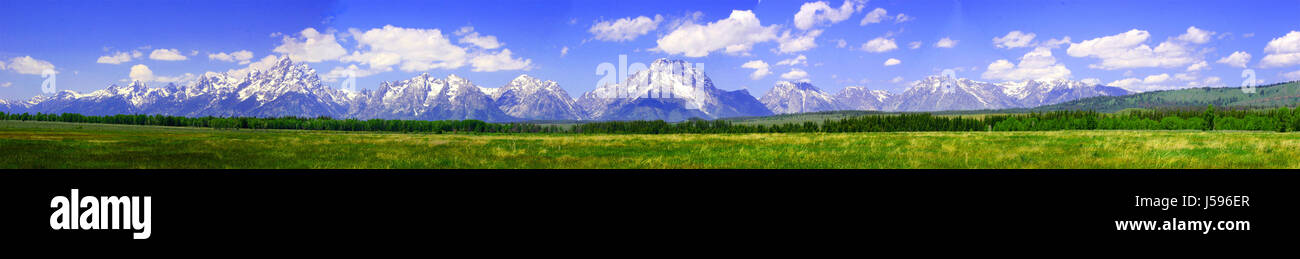 Le parc national montagnes usa amérique latine vue vue vue outlook vista Banque D'Images