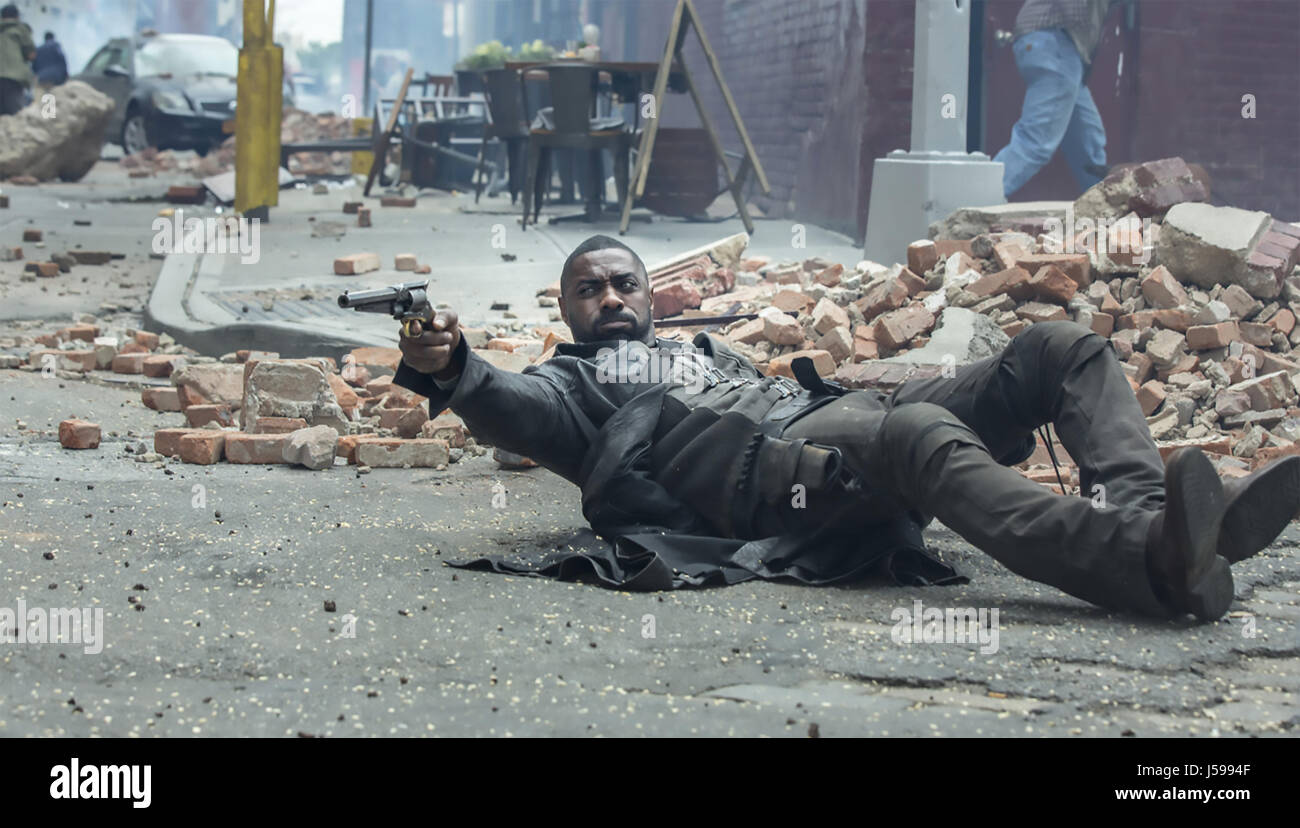 La tour sombre film Sony Pictures 2017 avec Idris Elba Banque D'Images