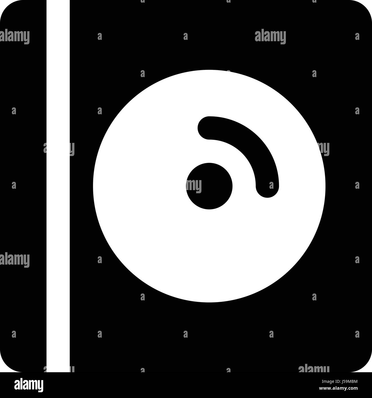 CD en cas Illustration de Vecteur