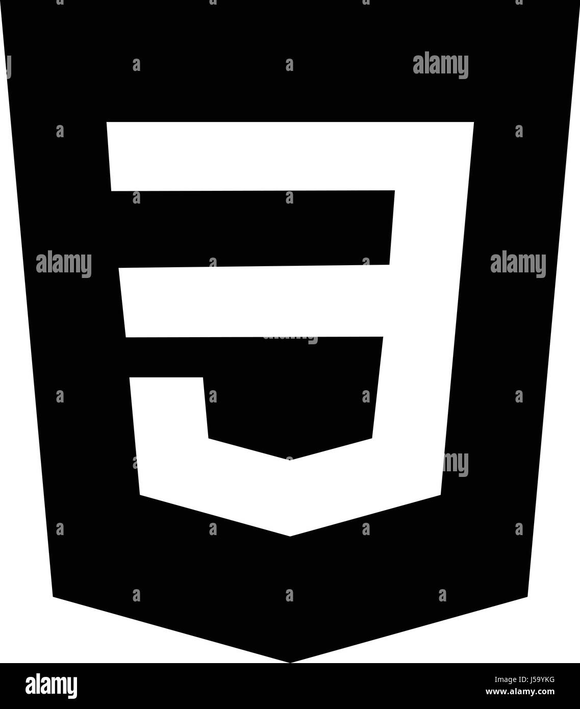 CSS3 Illustration de Vecteur