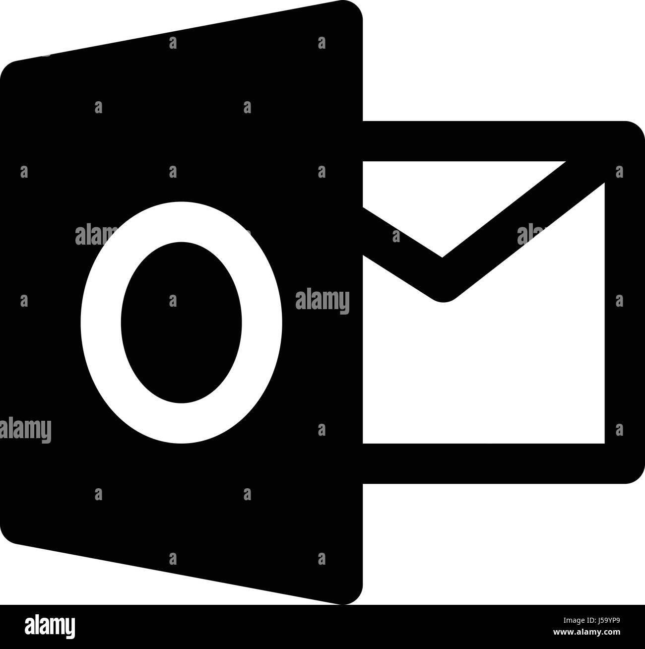 Microsoft Outlook Illustration de Vecteur