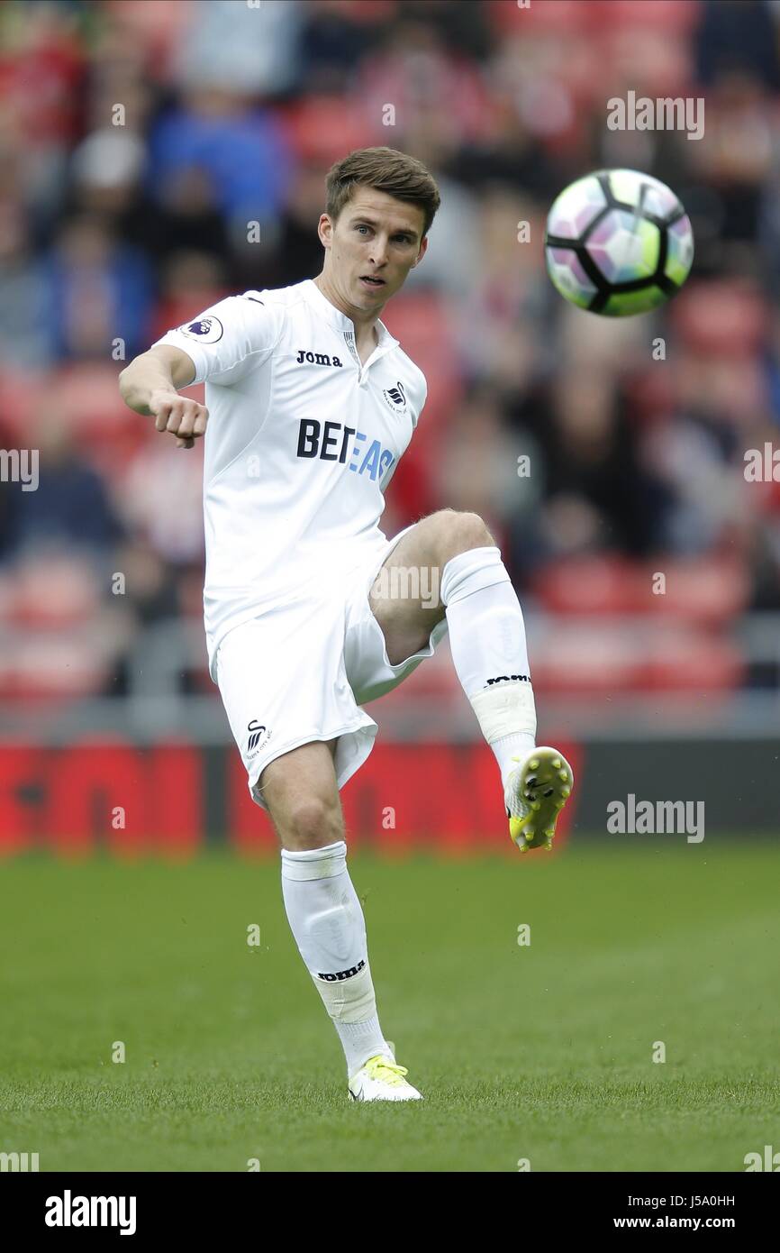 TOM CARROLL Swansea City FC Banque D'Images