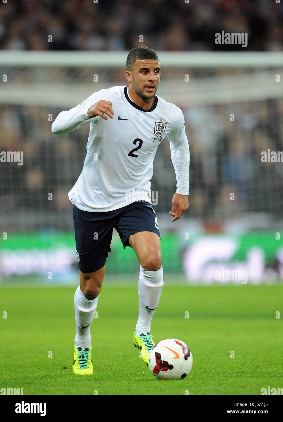 KYLE WALKER ENGAND WEMBLEY Londres Angleterre 11 octobre 2013 Banque D'Images