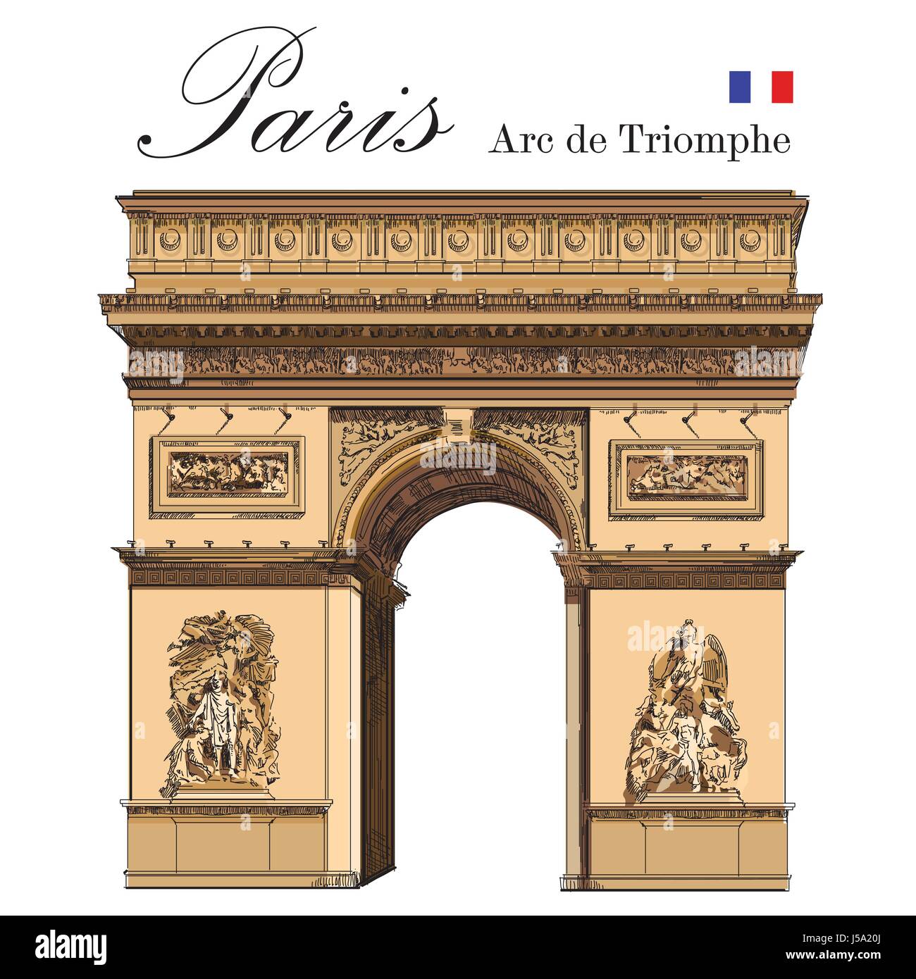 Photo Of Iconic Arc De Triomphe In Champs Elysees On A Spring Morning Paris France Gm695773078 128678635