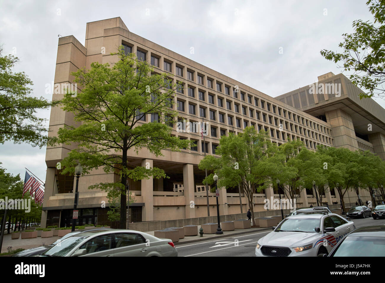 Federal Bureau of Investigation (FBI j Edgar Hoover building Washington DC USA Banque D'Images