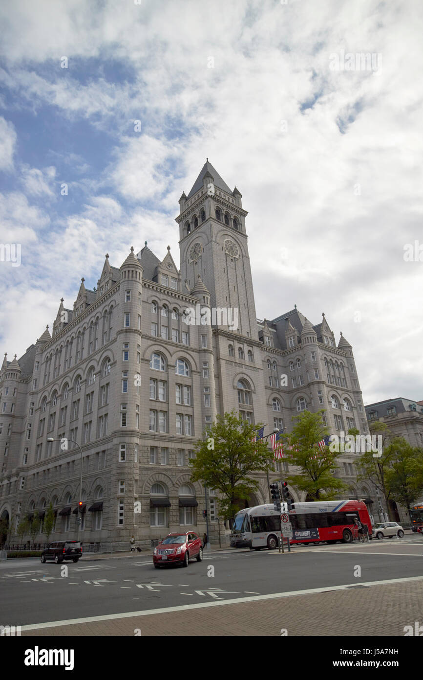 Trump International Hotel Washington DC USA Banque D'Images Trump International Hotel Washington DC USA Banque D'Images