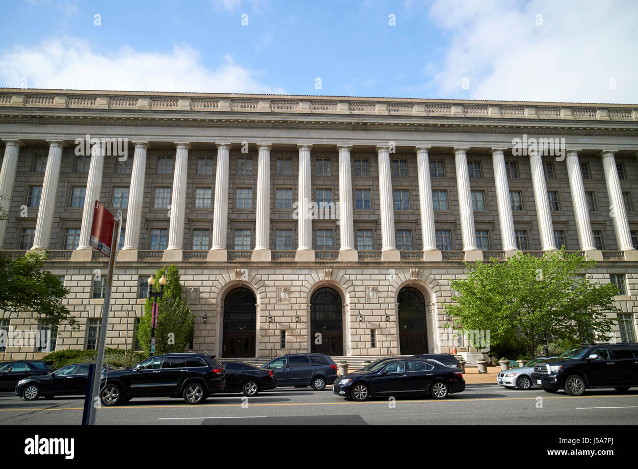IRS Internal Revenue Service headquarters building Washington DC USA Banque D'Images