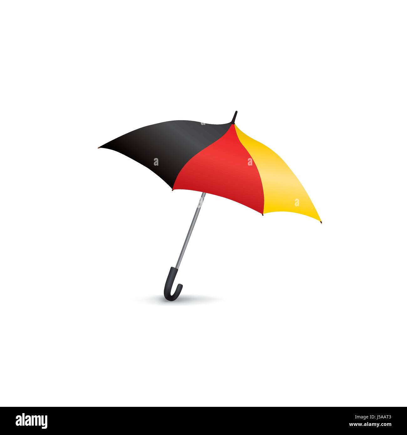 Couleur du drapeau allemand. parapluie accessoire de mode de la saison.  Transport Allemagne sign Image Vectorielle Stock - Alamy
