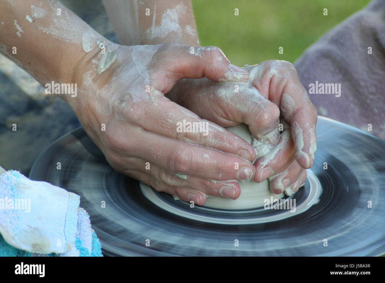 faire des poteries Banque D'Images